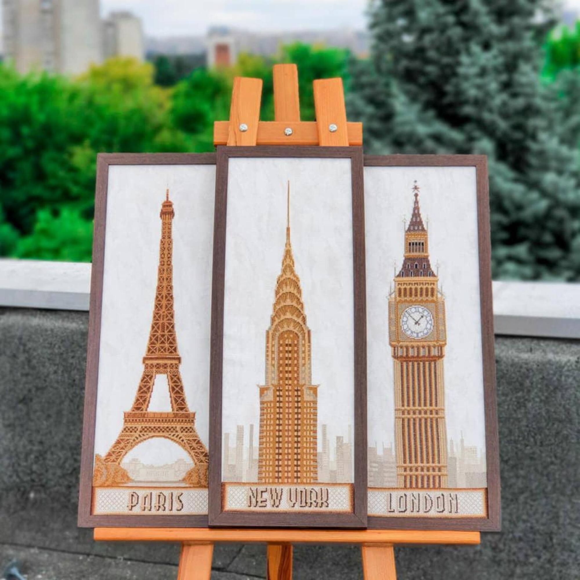 Charivna Mit Mixed Technique London Stitch Kit